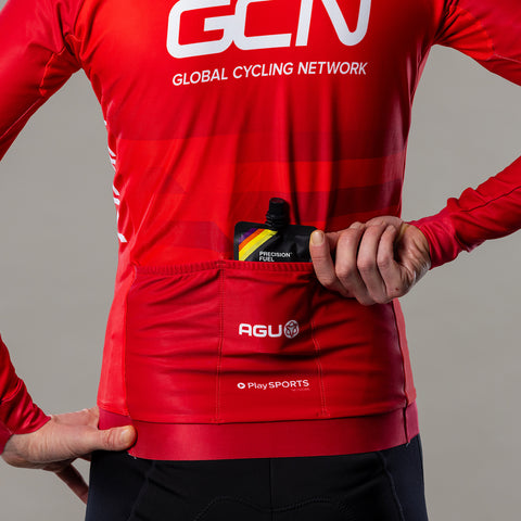 GCN x AGU Premium Thermal Cycling Jersey Long Sleeve DWR