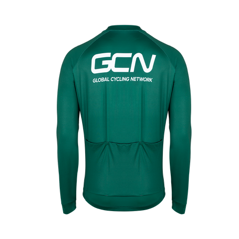 GCN Core 2.0 Long Sleeve Cycling Jersey - Green