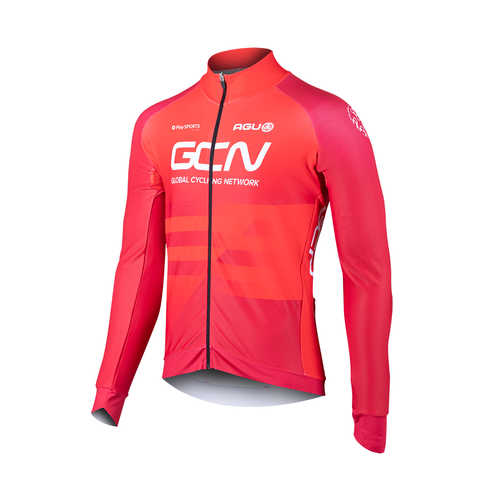 GCN x AGU Premium Thermal Cycling Jersey Long Sleeve DWR