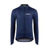GCN Core 2.0 Long Sleeve Cycling Jersey - Navy Blue