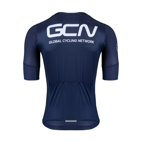 GCN Core 2.0 Short Sleeve Cycling Jersey - Navy Blue