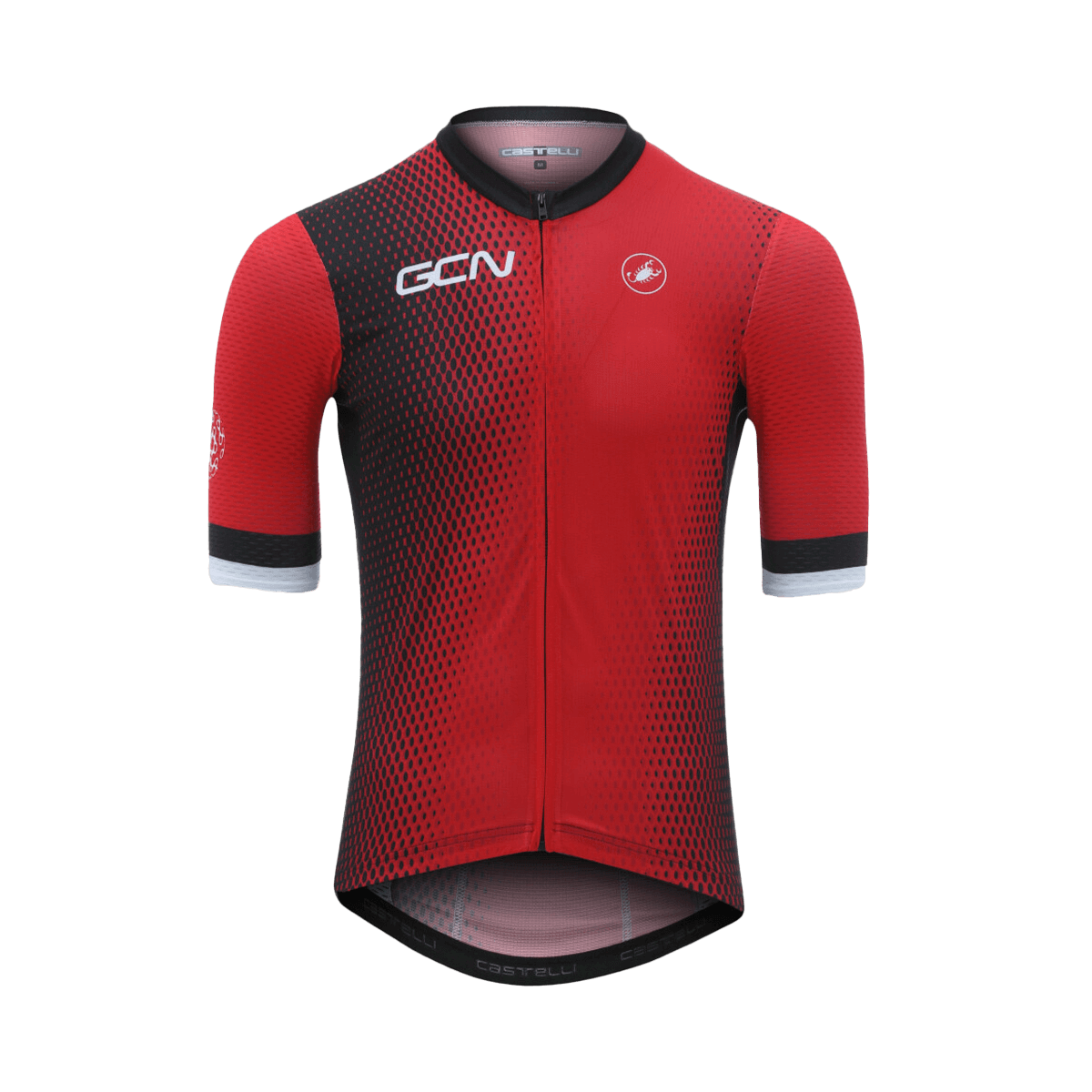 GCN Castelli Competizione 2 Red Gradient Jersey