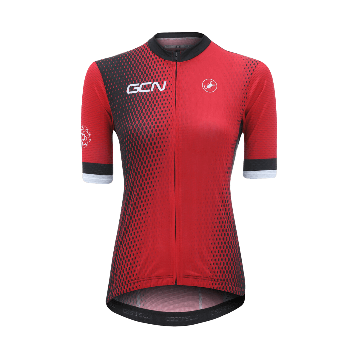 GCN Castelli Women s Competizione Red Gradient Jersey GCN Shop