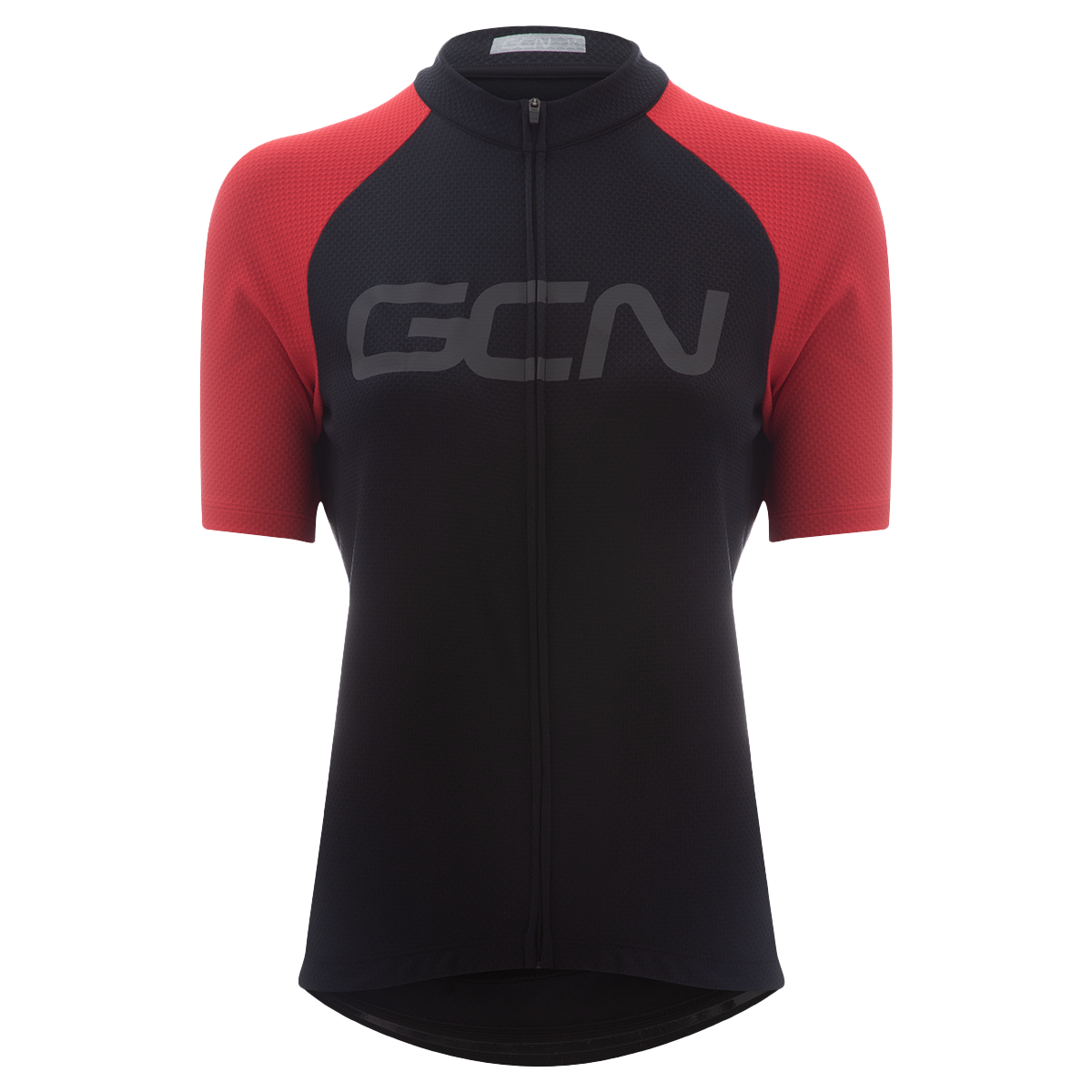 GCN Core Women s Black Red Short Sleeve Jersey Global Cycling Network