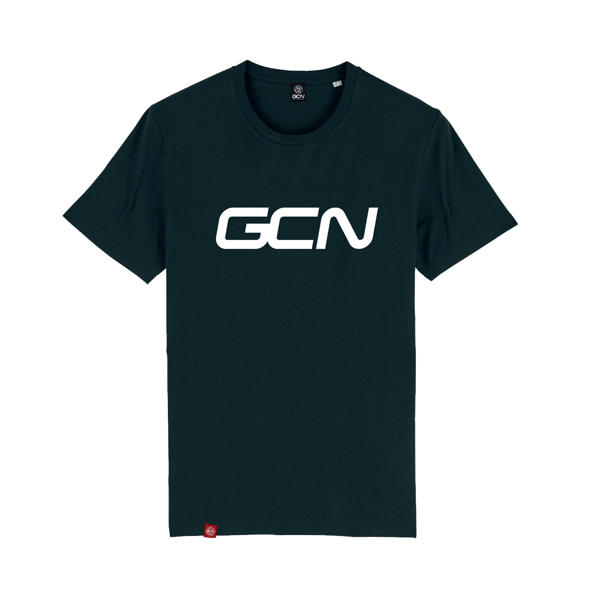GCN Word Logo T Shirt Black