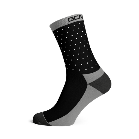 GCN Club Sock 002 - Black, Grey and White