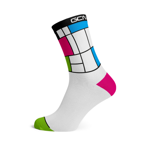 GCN Club Sock 009 - Mondrian