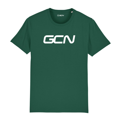 GCN Word Logo T-Shirt - Bottle Green