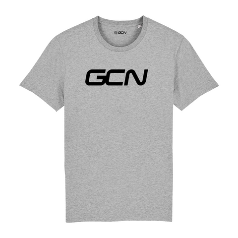 GCN Word Logo T-Shirt - Heather Grey