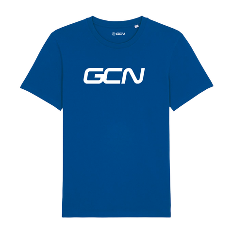 GCN Word Logo T-Shirt - Cobalt Blue
