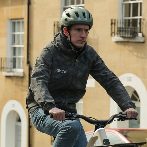 Rain Jacket Riding In Rain Cycling GCN X AGU Commuter Cycling Rain