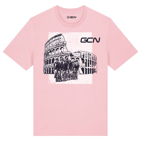 GCN Colosseum T-Shirt - Cotton Pink