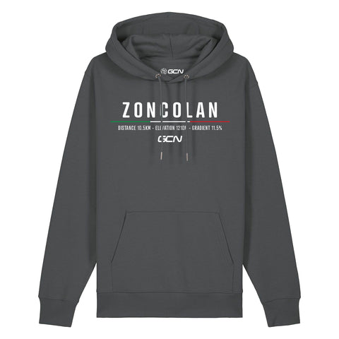 GCN Epic Climbs Zoncolan Hoodie - Anthracite
