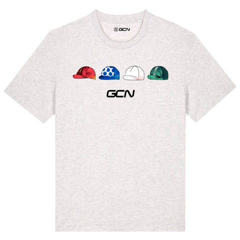 GCN Casquettes Cycling T-Shirt - Heather Grey