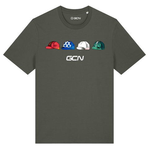 GCN Casquettes Cycling T-Shirt - Khaki