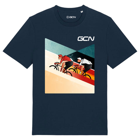 GCN Mountain Duel Cycling T-Shirt - Navy