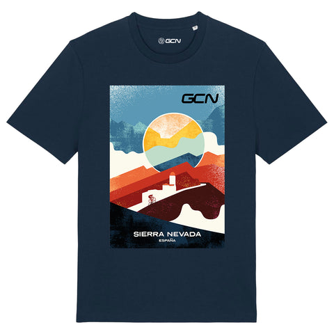 GCN Sierra Nevada Cycling T-Shirt - Navy