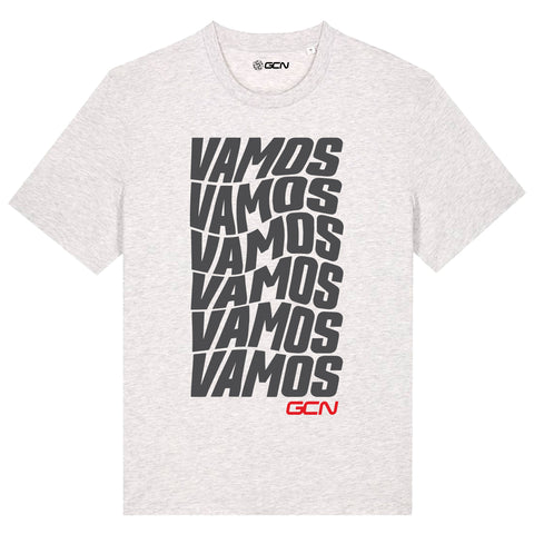 GCN Vamos Ripple Cycling T-Shirt - Heather Grey