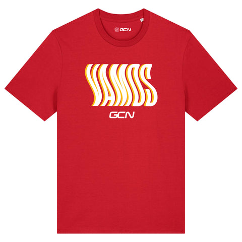 GCN Vamos Heatwave Cycling T-Shirt - Red