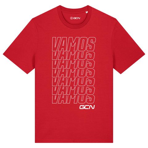 GCN Vamos Cycling T-Shirt - Red