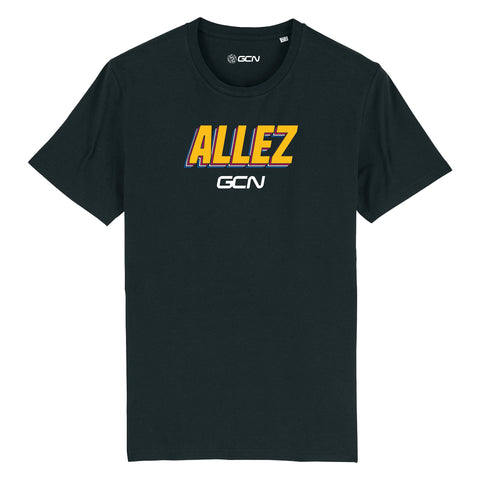 GCN Allez Flag Cycling T-Shirt - Black
