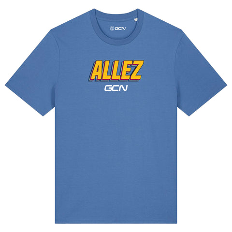 GCN Allez Flag Cycling T-Shirt - Blue