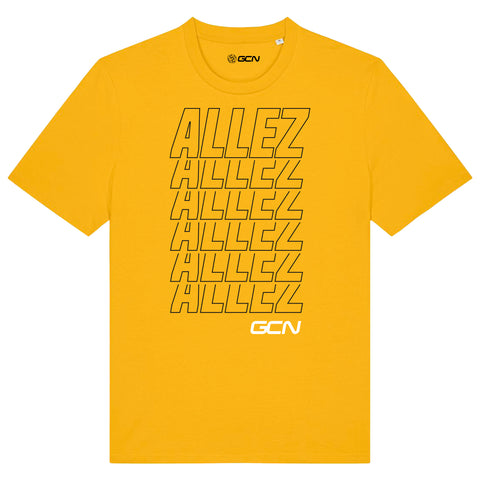 GCN Allez! Cycling T-Shirt - Yellow