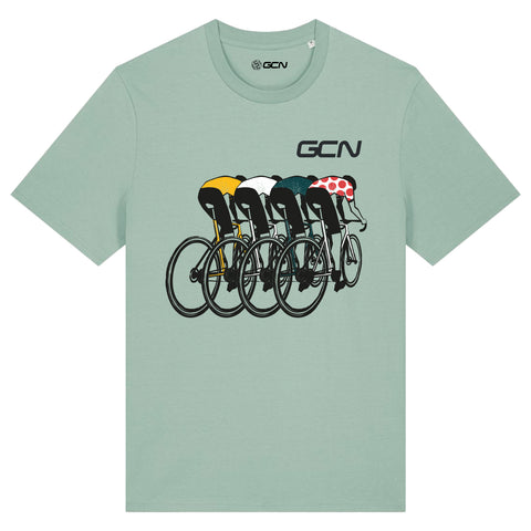 GCN Leaders Jerseys Cycling T-Shirt - Aloe