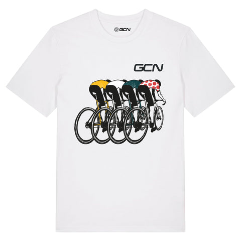 GCN Leaders Jerseys Cycling T-Shirt - White