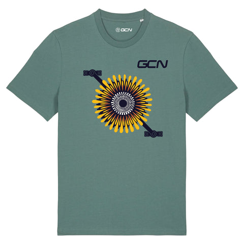 GCN Tournesol Cycling T-Shirt - Green Bay