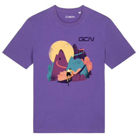 GCN Col de Montagne T-Shirt - Purple