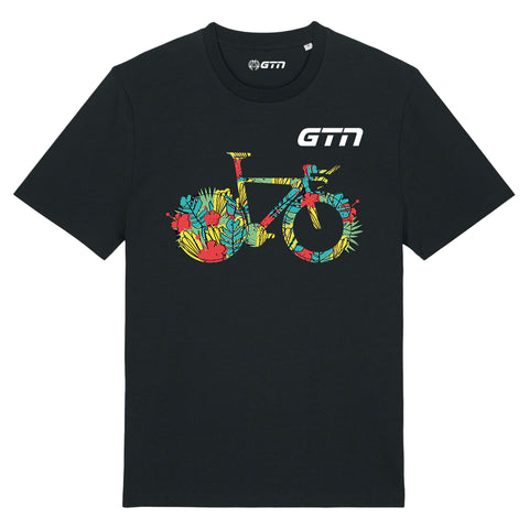 GTN Tropical Bike T-Shirt - Black