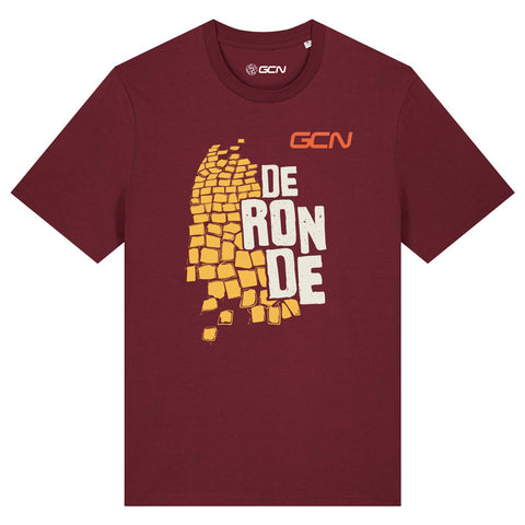 GCN De Ronde T-Shirt - Burgundy