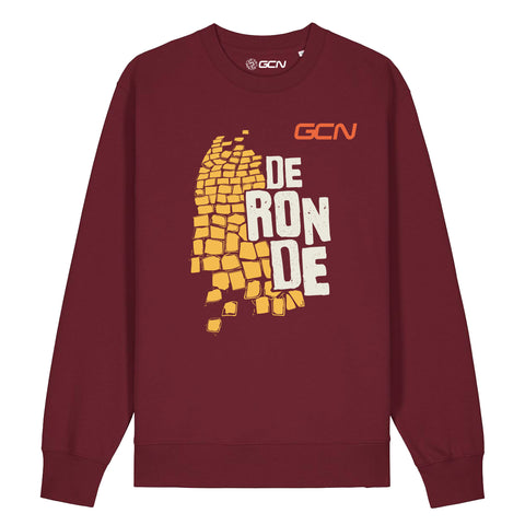 GCN De Ronde Sweatshirt - Burgundy