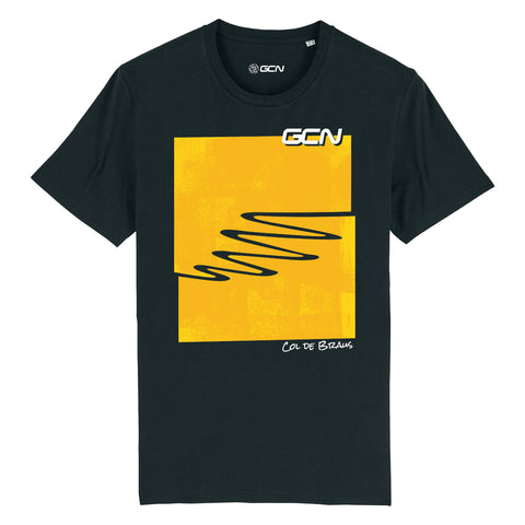 GCN Col de Braus Cycling T-Shirt - Black