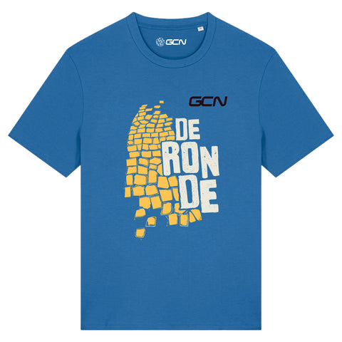 GCN De Ronde Cobbles T-Shirt 2025