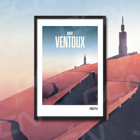 GCN Art Prints - Epic Climbs - Mont Ventoux