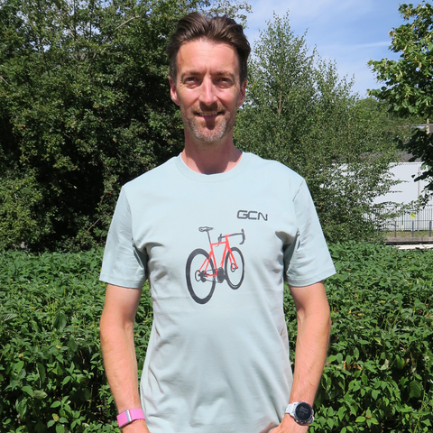 GCN Race Bike Cycling T-Shirt - Aloe