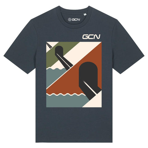 GCN La Classicissima Tunnels T-Shirt - India Ink Grey
