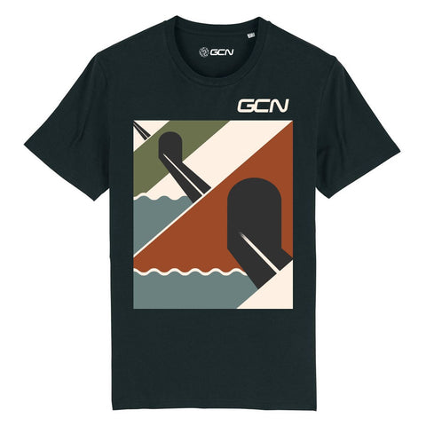 GCN La Classicissima Tunnels T-Shirt - Black