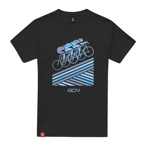 GCN Retro Climbs T-Shirt - Black