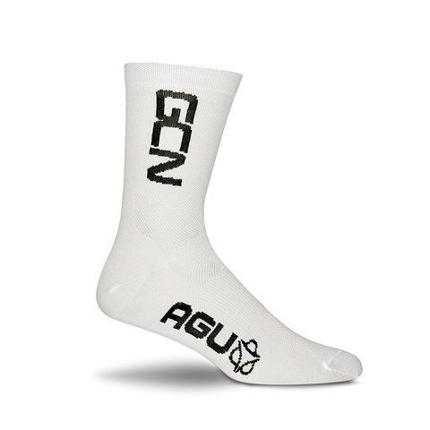 GCN x AGU Cycling Socks - WHITE