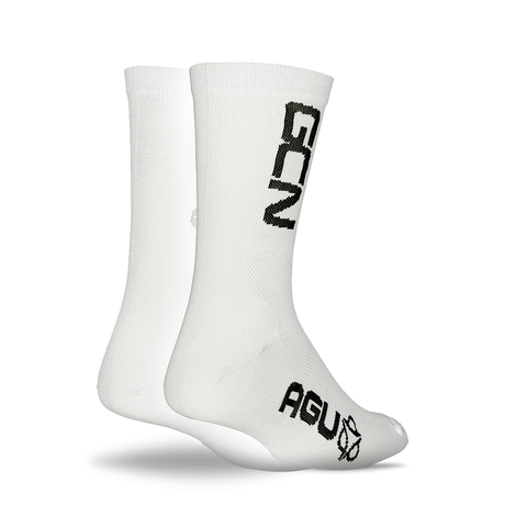 GCN x AGU Cycling Socks - WHITE