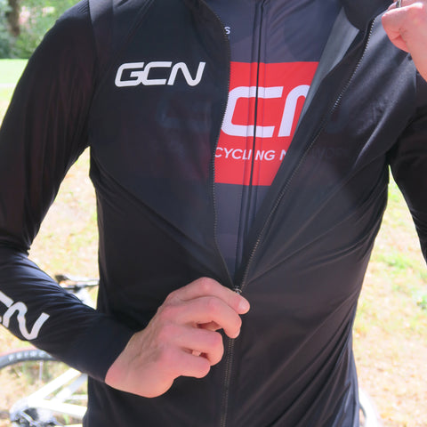 GCN Premium Neoshell Rain Jersey Longsleeve BLACK