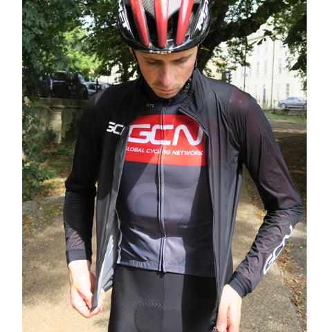 GCN Premium Neoshell Rain Jersey Longsleeve BLACK