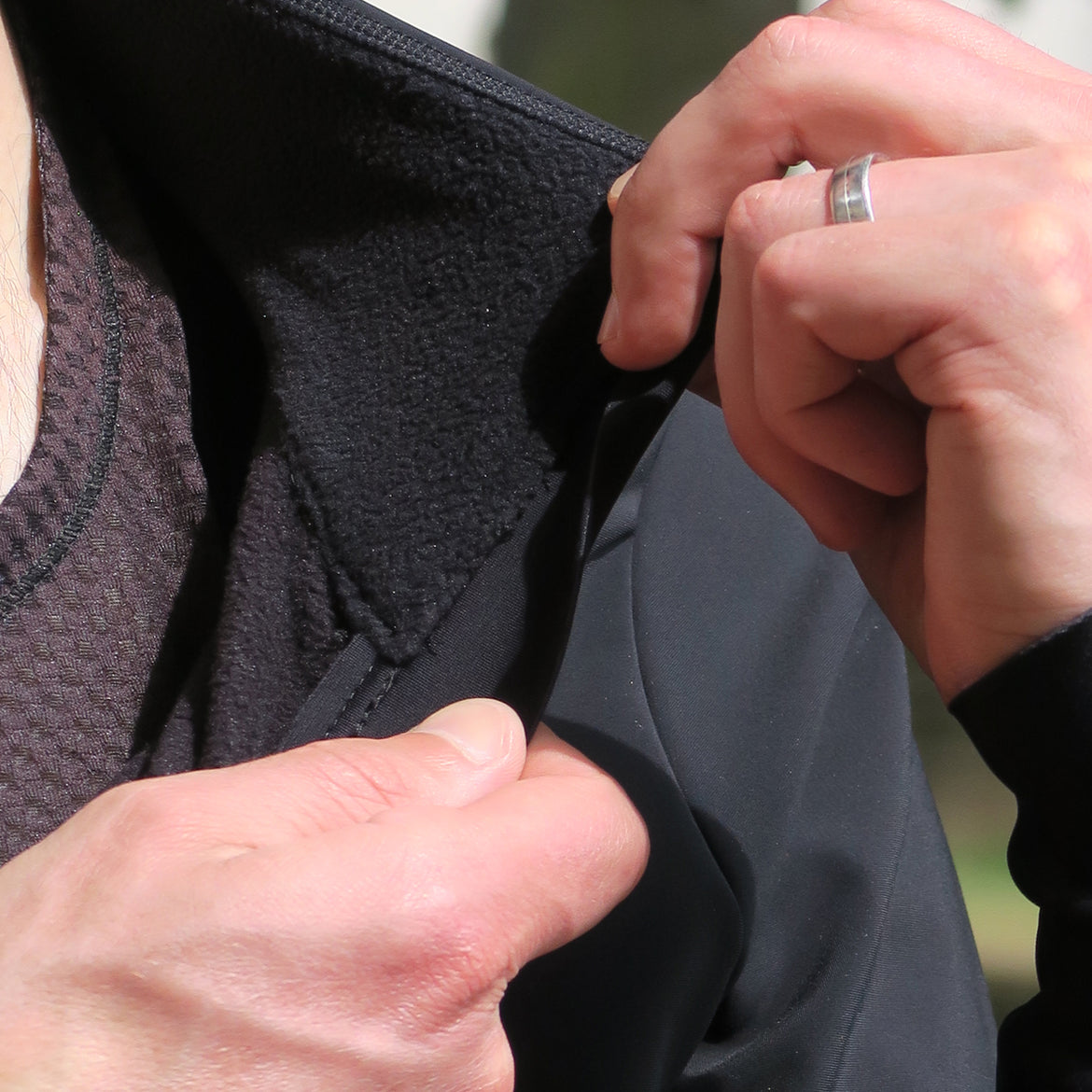 VOID Cycling Veste Vélo Homme - Storm - Noir VOID Cycling Veste Vélo Homme - Storm - Noir