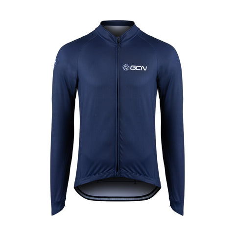 GCN Core 2.0 Long Sleeve Jersey - Navy Blue