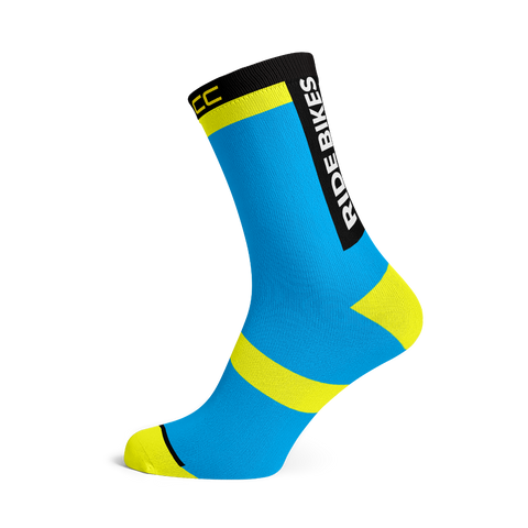 GCN Club Sock 013 - Blue and Yellow
