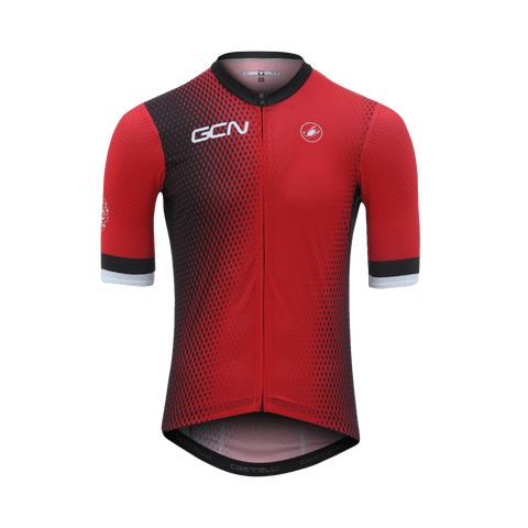 GCN Castelli Competizione 2 Red Gradient Jersey