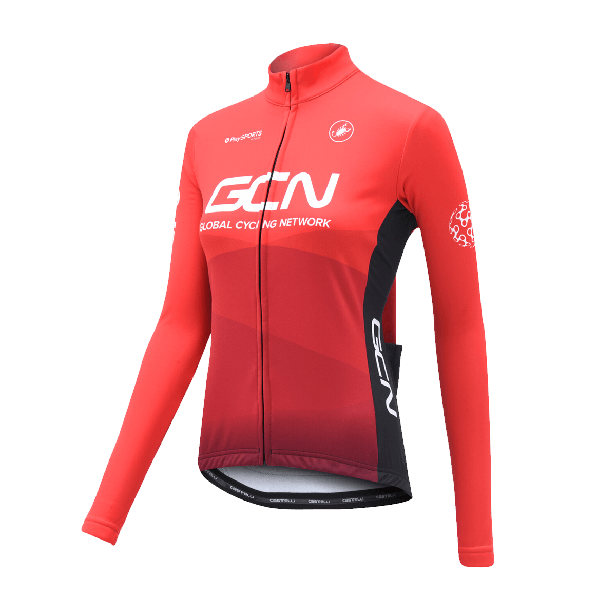 GCN Castelli Women s Long Sleeve Thermal Jersey